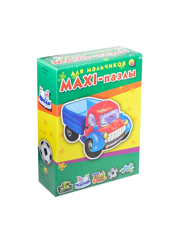 Рыжий кот МАКСИ-ПАЗЛЫ "Для мальчиков" ПМ-9567 2416273 — 1