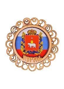 ГС Магнит Пермь Тарелочка вид 1 (дерево) (7,5см)
