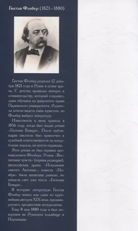Книга Госпожа Бовари. Роман. (Гюстав Флобер) — 3