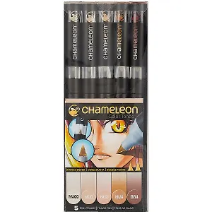 Маркеры Chameleon, «Skin Tones», 5 штук