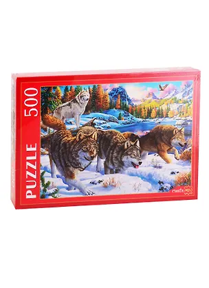 Пазл Бегущие волки ТМ Рыжий кот 500 элементов Ф500-4824 2798121
