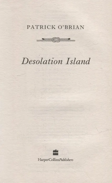 Книга Desolation Island (Патрик О'Брайан) — 2