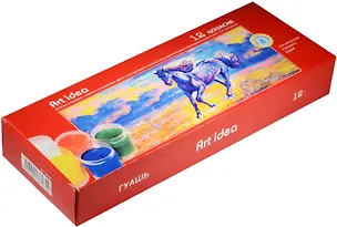 Гуашь Art Idea, 12 цветов 238965