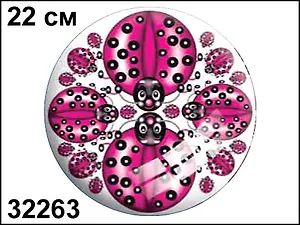 Мяч Божья коровка (22см) (DS-PV 408) (32263)