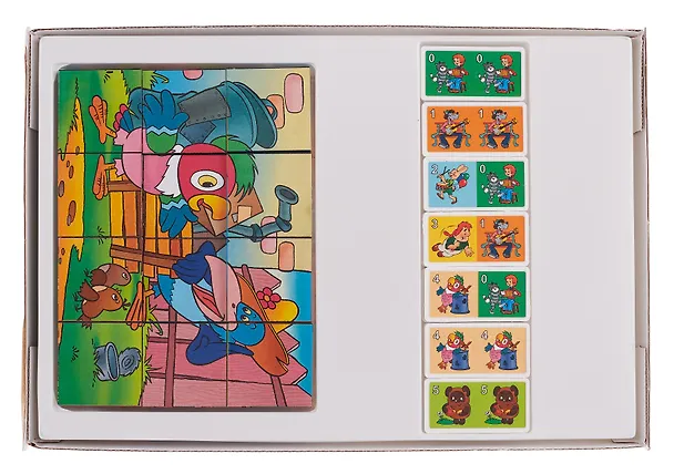 Игровой набор, Дрофа, Кубики, домино 2175453 — 7