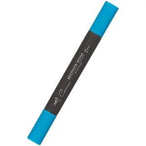 Маркер художественный "Сонет" индийский синий, двухсторон., тонк. и широк.долото, Сонет