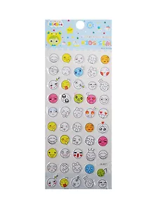 Наклейки смайлы, LK-B07