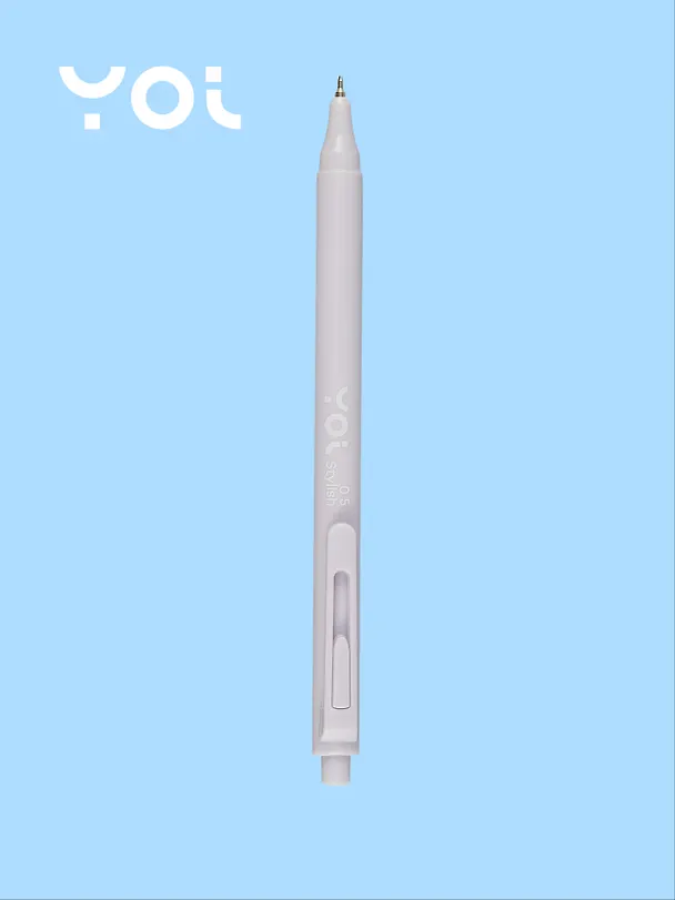 Шариковая ручка синяя автоматическая 0,5 мм, Stylish, Yoi, в ассортименте 2997011 — 4