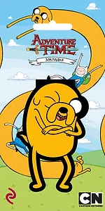 Adventure time Закладка фигурная Джейк