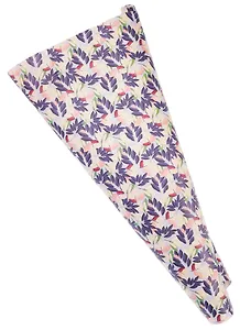 Бумага упаковочная 70*100см "Flowers" инд.уп.