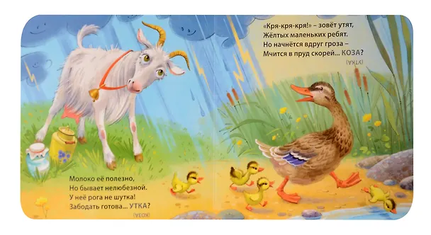 Книга Книжки - картонки. Загадки - обманки. Домашние животные (Евгений Сосновский) — 4