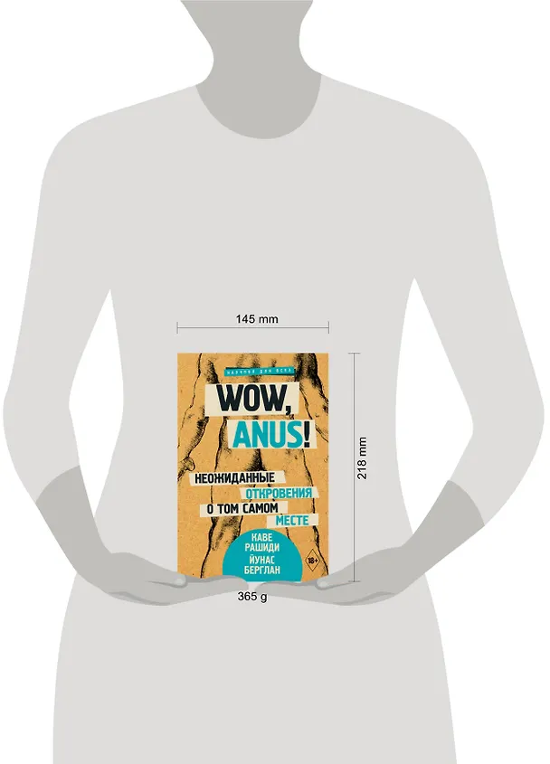 Книга Wow, anus! Неожиданные откровения о том самом месте (Каве Рашиди, Йунас Берглан) — 4