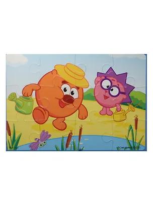 Мягкие пазлы Смешарики А5 (VT1103-36) (12 элементов) (4 мм) (235х165мм) (3+) (упаковка) 2492536