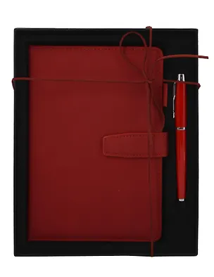 Набор канцелярский "Red" книга для записей, ручка шариковая 3117550