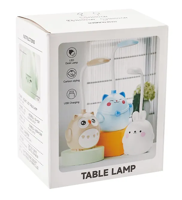 Настольная LED-лампа Котик Манэки-нэко (10х10х30см) (коробка) (12-17509B-202405-L1) 3046073 — 7