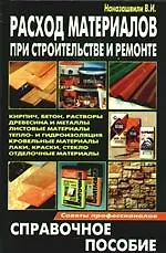 Расход материалов при строительстве и ремонте