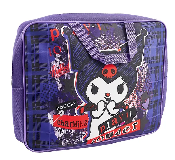 Папка для тетрадей «Kuromi» А4, ткань, Centrum 3037612 — 1