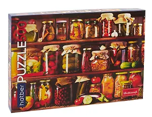 Пазл 500 элементов "Вкусные шедевры. Ностальгия" 48х33см