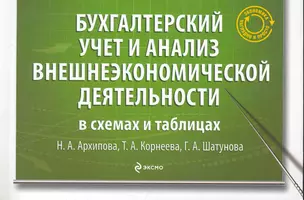 Бухгалтерский учет и анализ внешнеэкономической деятельности в схемах и таблицах : учеб. пособие — 2252311 — 1