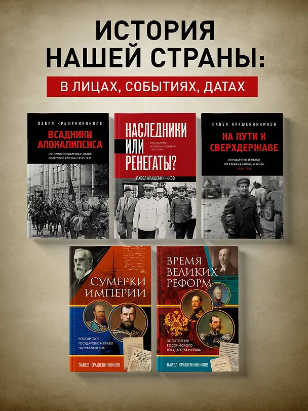 Книга Наследники или ренегаты. Государство и право "оттепели" 1953-1964 (Павел Крашенинников) — 9