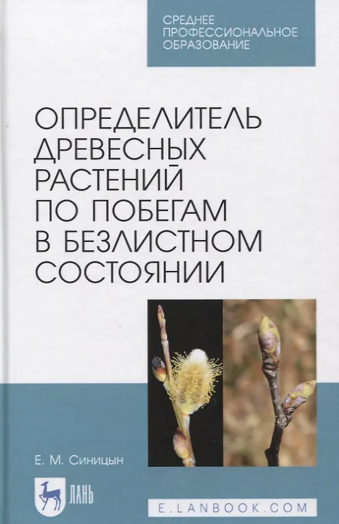 Книга Определитель древесных растений по побегам в безлистном состоянии. Учебное пособие. (Евгений Синицын) — 1