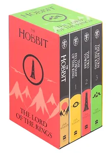 Hobbit/Lord of the Rings Gift Set 4 vol., Tolkien, J.R.R.