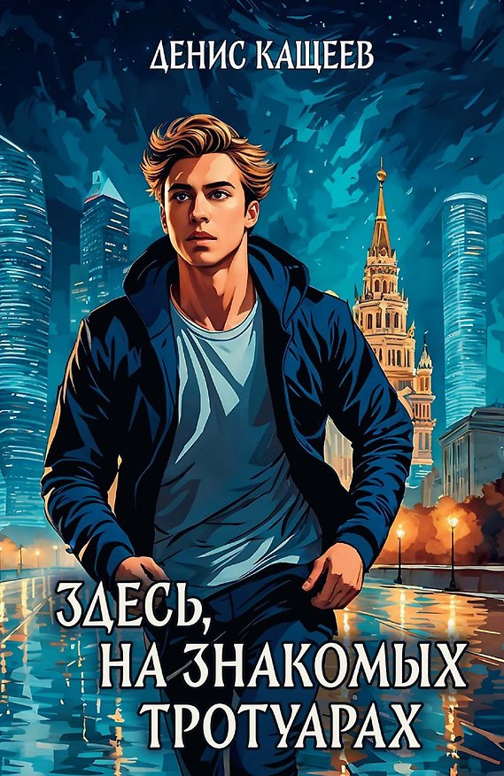 Книга Здесь, на знакомых тротуарах... (Денис Кащеев) — 1