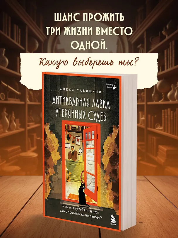 Книга Антикварная лавка утерянных судеб. Что если у тебя появится шанс прожить жизнь заново? (Алекс Савицкий) — 5