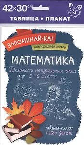 Математика. Делимость натуральных чисел. 5-6 классы