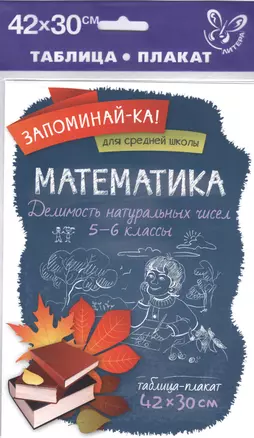 Математика.Делимость натуральных чисел 5-6 классы — 2521798 — 1