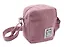 Сумочка на молнии кросс-боди (розовая) (вельвет) (16х14х6) (12-HanMa-765) — 3041179 — 2