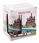Кружка Москва Москва-сити (фарфор, матовая)(цветн.рисунок) (коробка) (065-4-18-CL) — 3111893 — 2