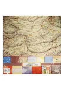 ХОББИ И ТЫ Набор бумаги для скрапбукинга 30,5*30,5см 180 гр/м Лавка Древностей, 7л