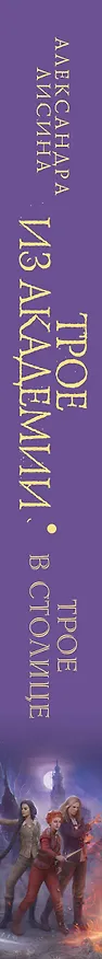 Книга Трое из академии. Трое в столице (Александра Лисина) — 3