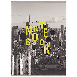 Тетрадь в клетку Listoff, "В городе", А4, 96 листов