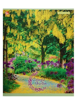 Тетрадь в клетку Unnika, "Живописные парки", 48 листов, в ассортименте 240800