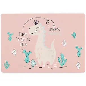 Покрытие на стол А4 "Dino Princess" 258122