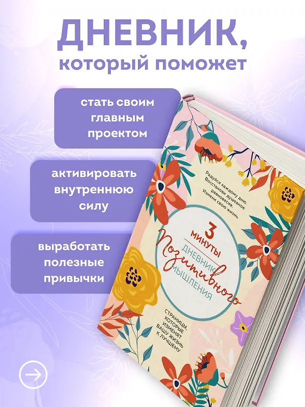 Книга 3 минуты. Дневник позитивного мышления. Страницы, которые изменят вашу жизнь к лучшему (Кристен Батлер) — 7