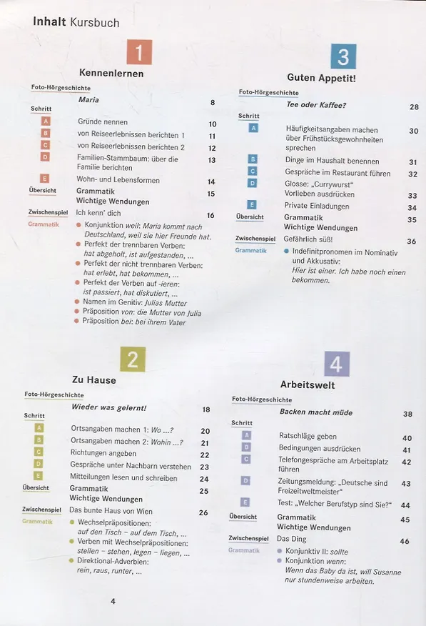 Книга Deutsch als Fremdsprache. Kursbuch + Arbeitsbuch. Schritte 3 international + CD (Silke Hilpert) — 2