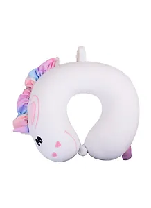 Подголовник Единорог белый (текстиль) (30х30)