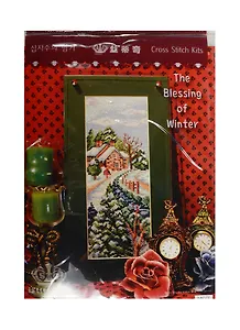 Набор для вышивания, DOME, Чудесная зима, 10*26, (230414)