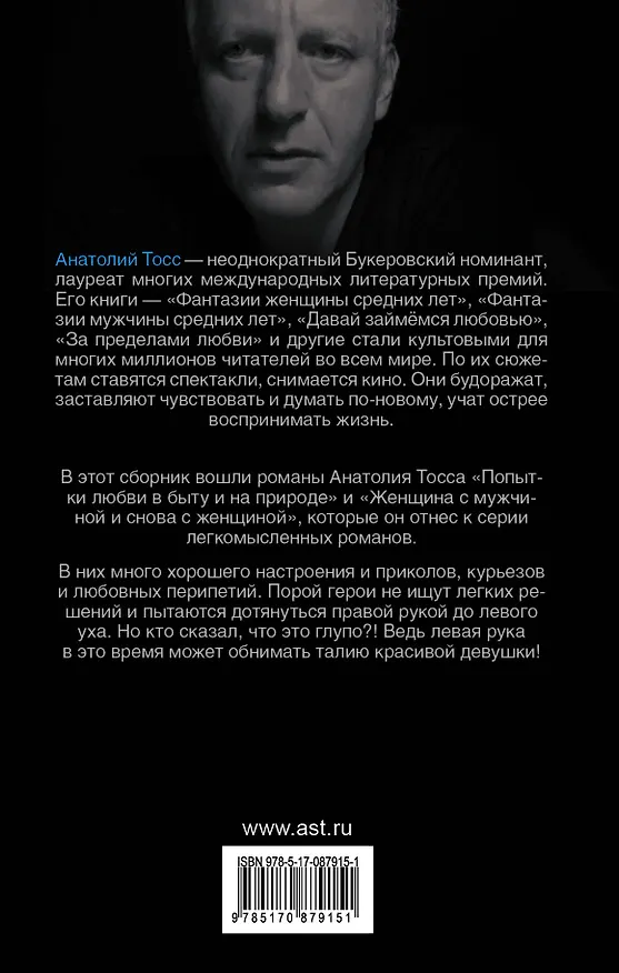 Книга До экстаза... и после (Анатолий Тосс) — 2