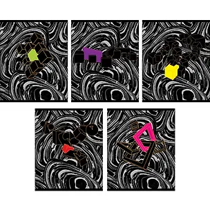 Тетрадь в клетку Unnika, "Объёмные фигуры (графика)", А5, 96 листов 351115