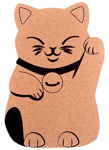 Доска пробковая "Кошка.Манэки-нэко" фигурная, инд.уп