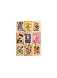 Наклейки декоративные Марки (Храни воспоминания) (922146) (15х11см) (упаковка)