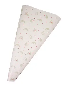 Бумага упаковочная 70*100см "Лягушка" глянц., инд.уп.