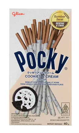Палочки бисквитные Pocky Cookies&Cream, 40г 3050507