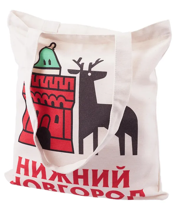 Сумка-шоппер Пиктограмма (Нижний Новгород) (106-2-76P) 3133973 — 3