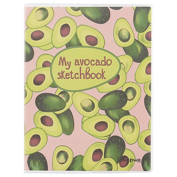 Тетрадь общая «Avocado style», 80 листов в клетку, A5 - Lenwa 245679 — 1