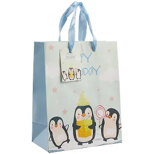 Пакет А5 23*18*10 Пингвинята дет., бум.мат.ламинат